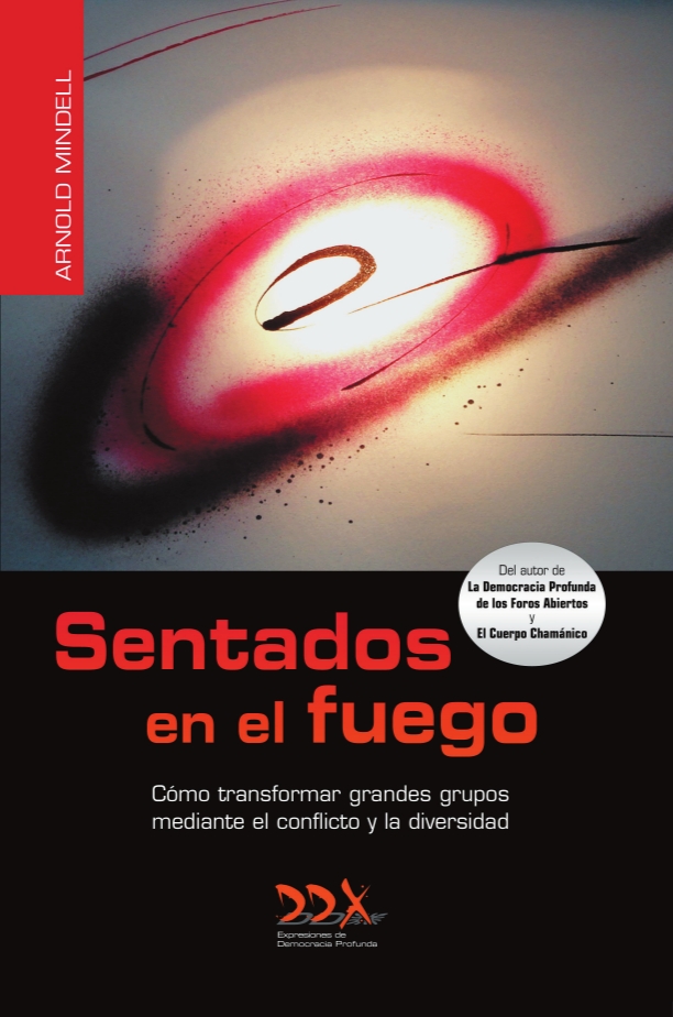 "Sentados en el fuego", Arnold Mindell, portada